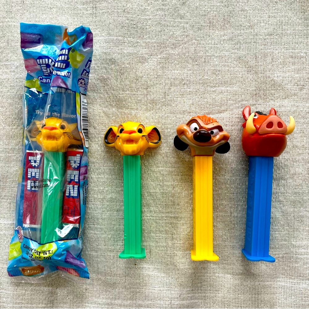 4 PEZ from Lion King